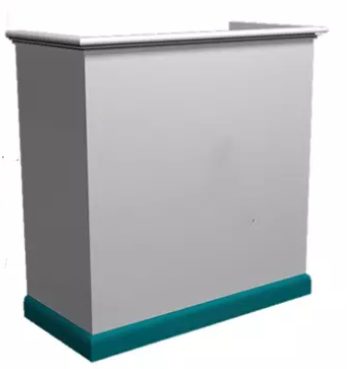 Eco Friendly Wood Clothing Display Showcase / Children's Clothes Cabinet For Store