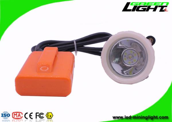 3.5 Ah Ni-MH Battery High Power Led Headlamp For Mining , 4000lux Brightness