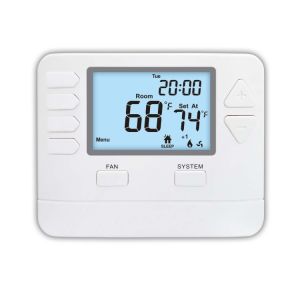 Optimal Temperature Control Heat Pump Thermostat 7 Day Programming Internal NTC Sensor