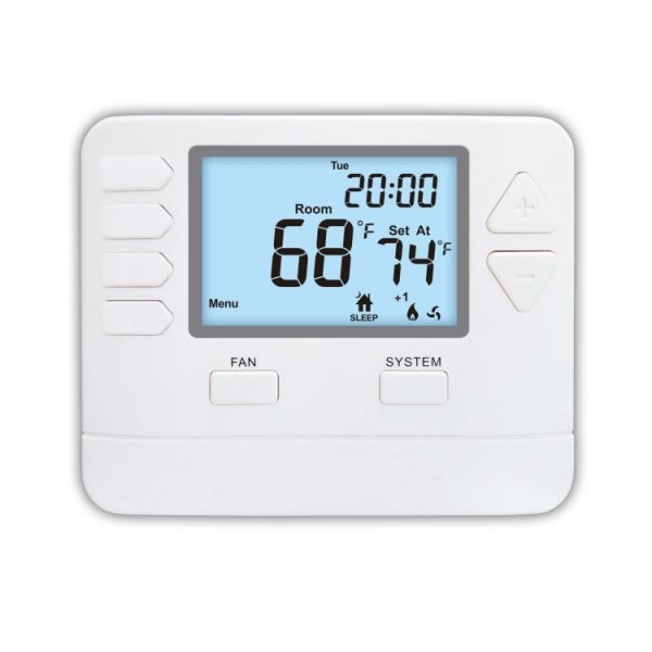 Optimal Temperature Control Heat Pump Thermostat 7 Day Programming Internal NTC Sensor