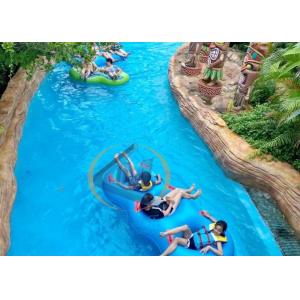 Outdoor Aqua Park Lazy River High Durability With 30kw Push Pump