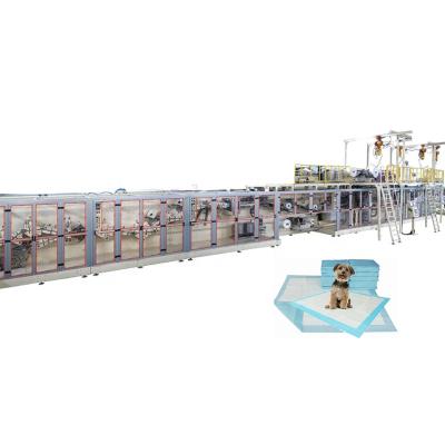 140KW Pet Mattress Underpad Making Machine , 180m/Min Underpad Packing Machine