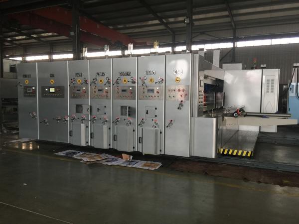 Edge Feed Automatic Carton Flexo Printing Machine  / High Speed Printing Machine