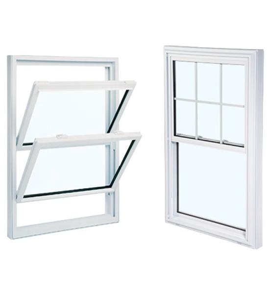 White Magnetic Screen Double Hung Sash Windows for School Renovation Project Construction