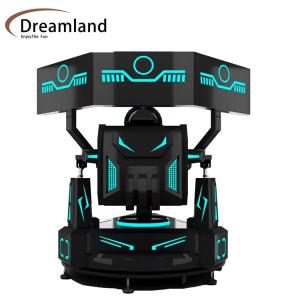 ドリームランド 3DOF 回転カーレースゲーム機 32*3 インチスクリーンディスプレイ