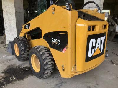 Wholesale Price of Mini Used Wheeled Sliding Loader CAT 246C with EPA and CE on Sale