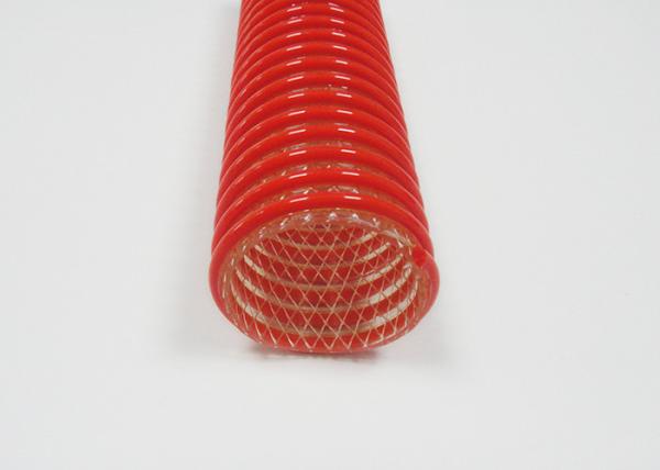 4 Inch Spiral Reinforced Flexible PVC Heavy Duty Pipe Hose For Sand Blast Suction