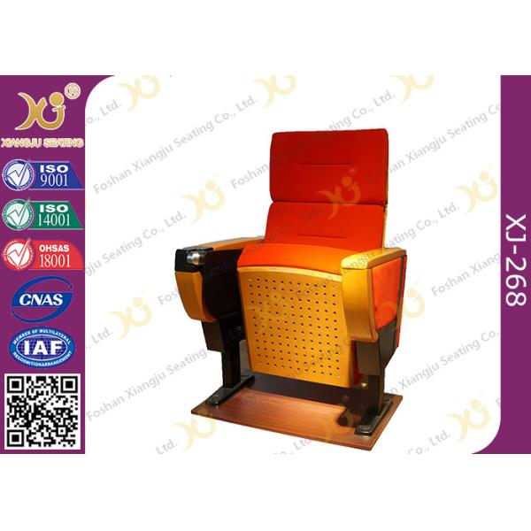 Herman Style 600mm Width Auditorium Seating Chairs With Functional Writing Tablet