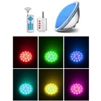 900LM IP68 PAR56 SS316L UL Swimming Pool Light Circular