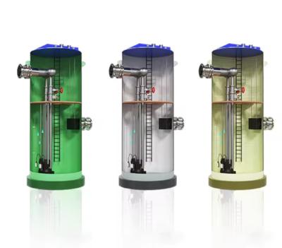 Rural Municipal Pipe Network Sewage Lifting Rainwater Pumping Station FRP GRP Integrated