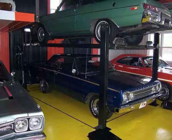 Best Selling Simple Car Parking Lift CE Approved Four Post Vehicle Parking Lifter 3600kg /2000mm Made In China