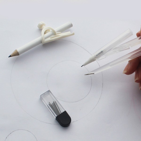 math stationery plastic compass geometry set