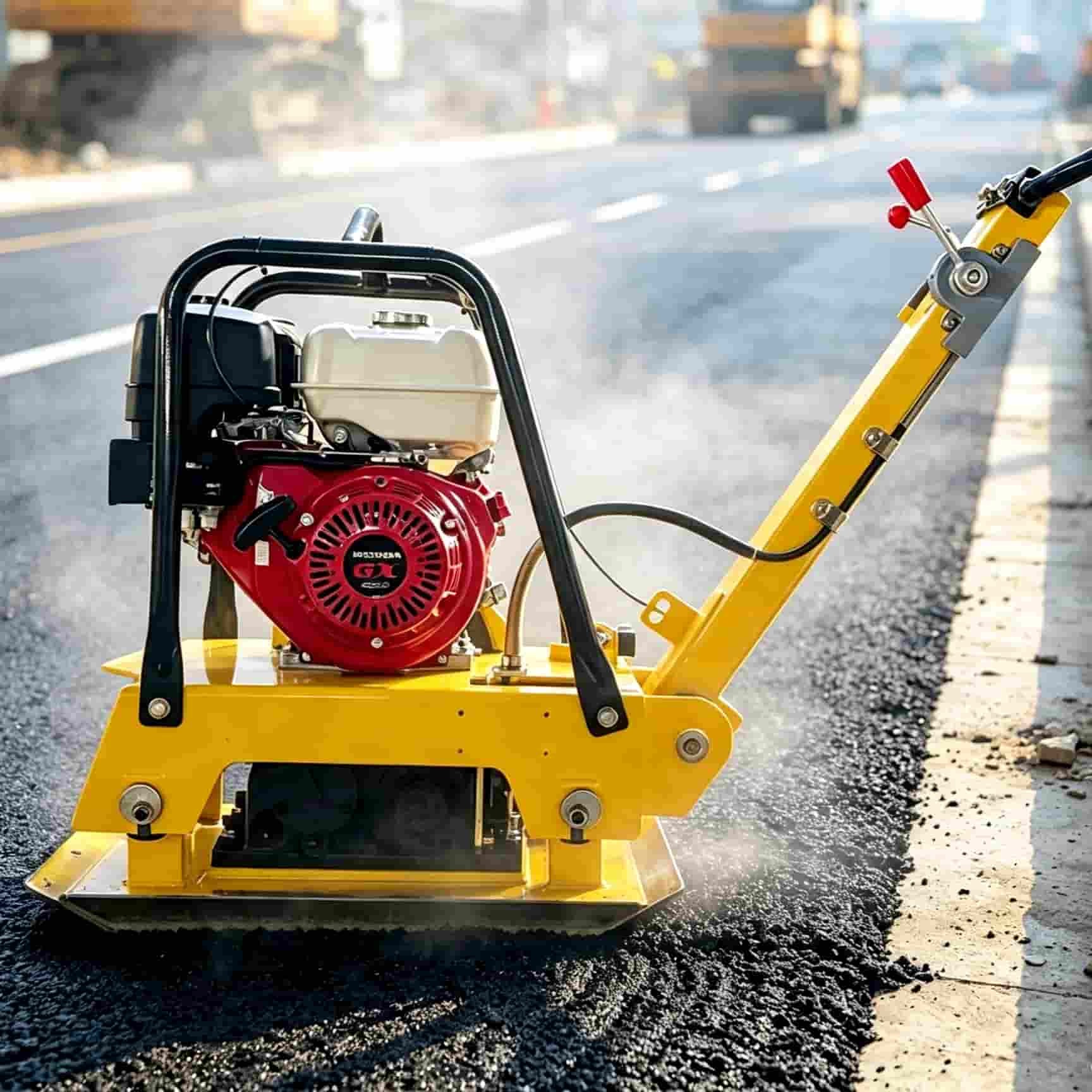 Vibratory Plate Compactor STP270 EPA Honda Gasoline Engine Soil Compactor for Asphalt Repair and Road Construction Hot Sale in USA