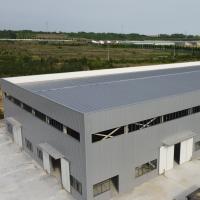 Prefab Steel Structure Warehouse Building with Rock Wool Panels