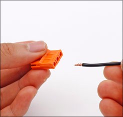 2068 женская и мужская штепсельная вилка в электрическом соединителе для освещения привела CE ROHS 2pin 3pin