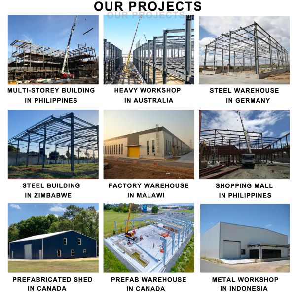 Customized Prefabricated Steel structure Frames for Tanzania Manufacturing Plants | Heavy-Duty H-Beams for Industrial Use/Factory warehouse with PVoC/COC certification