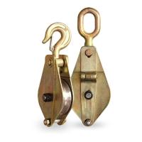 1トン 2トン 5トン ストリングポリーブロック トランスミッションライン ストリングツール 鋼のダブルポリーブロック