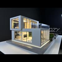 HOPO Modèle monochrome Architecture 1:20 Maison intelligente