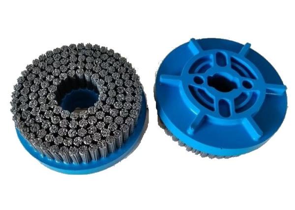 High Density Silicon Carbide 150mm Shell Mill Holder Disc Brush for Deburring