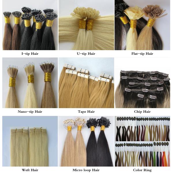 Прямая лента в расширениях человеческих волос, двойная лента темного Брауна рассвета в расширениях волос