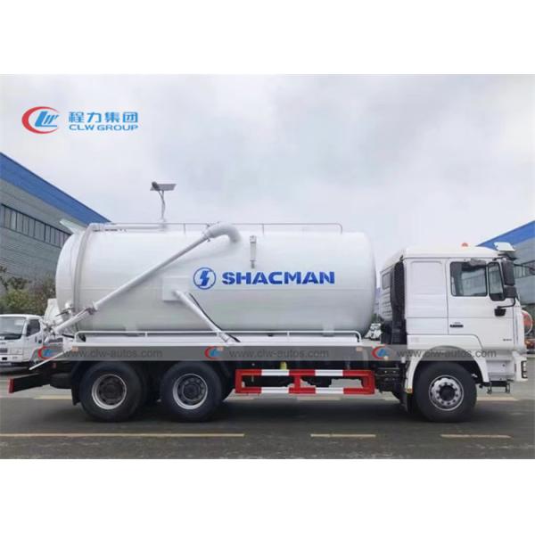 Shacman F3000 6X4 20m3 Vacuum Sewer Suction Truck