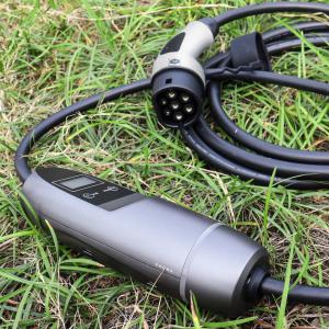 Le chargeur portatif matériel 110V-240V du PC EV d'ABS a produit 6A-16A