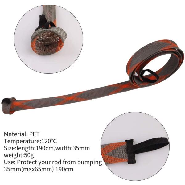 Расширяемым заплетенные ЛЮБИМЦЕМ рукави рыболовной удочки защитные пылают - retardant