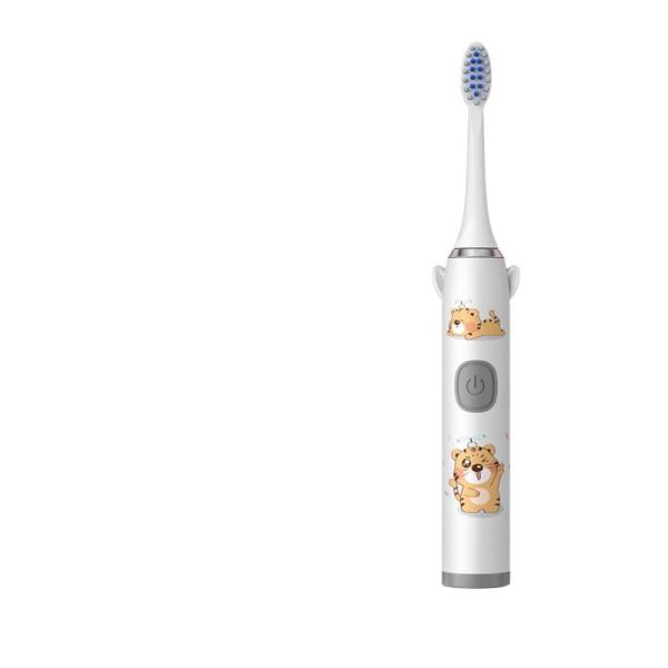 Blue Bear Automatic Kids Toothbrush Child Toothbrush Electric With Size Is 5.5*19.5*3cm And Weight Is 10 Gram