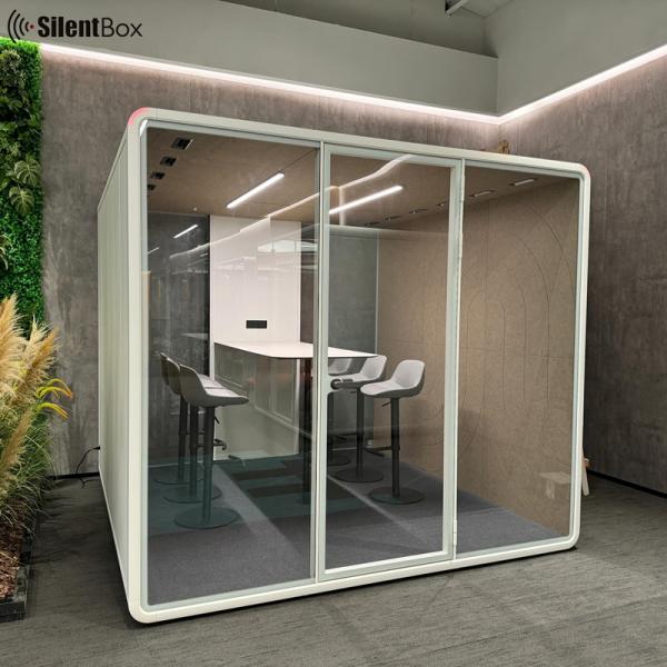 Fully Assembled Outdoor Cabin House With Inside Decorated Mobile Living Homes and Rooms Cabin Tiny House Cube Office Pod