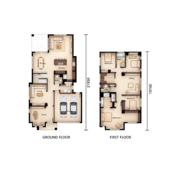 Top Selling Prefabricated House Light Steel Frame Prefab Villa House Kits