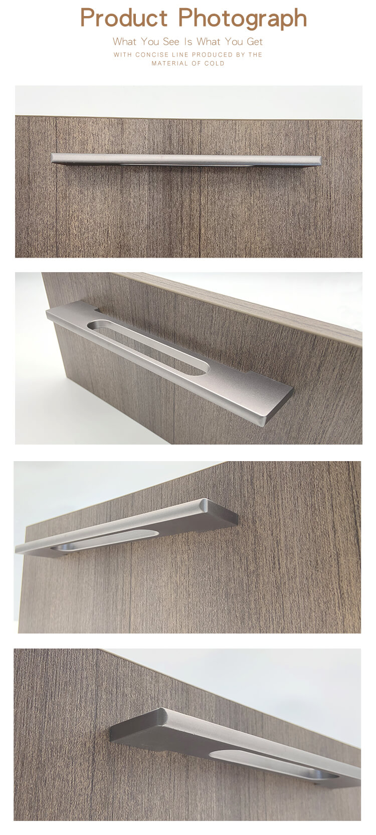 Cabinet Handles Knobs Gold Furniture Pulls Long Kitchen Door Handles Cupboard Wardrobe Drawer Pulls