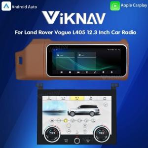 Viknav 12.3インチ タッチスクリーン カーラジオ および ランドローバー レンジローバー ヴォーグ L405 2013-2017用 AC マルチメディ
