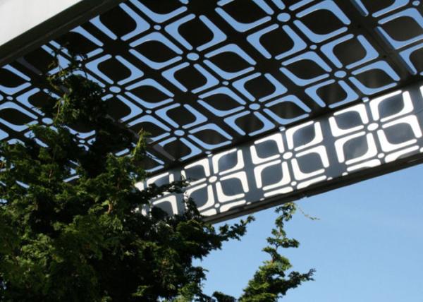High Toughness Metal Screen Panels , Laser Cut Decorative Panels Not Easily Rusted