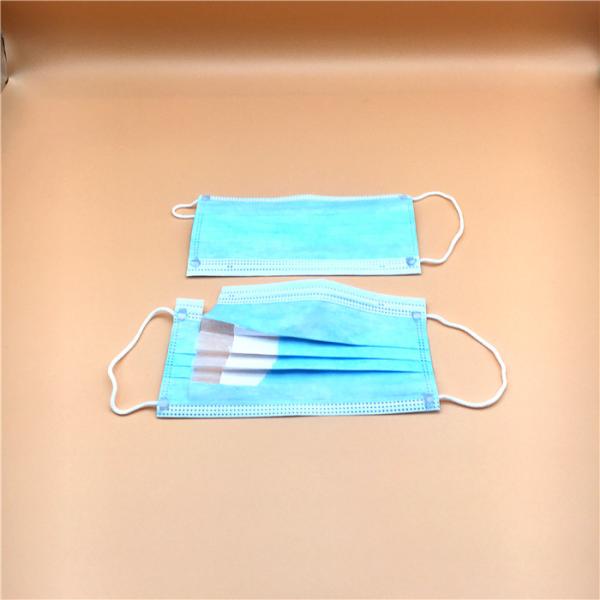 Adult Size 3 Ply Anti Dust Surgical Disposable Mask Skin Friendly Waterproof