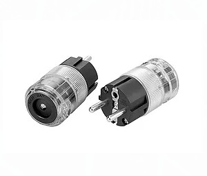 White Or Black PC Wall Argentina Electrical Sockets 3 Poles Female Round Single Power Outlet 10A 250V Grounded 2500W