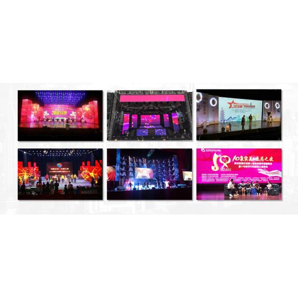 Широкая совместимость Rock Series Indoor Rental LED Display Высокая частота обновления для запусков продуктов