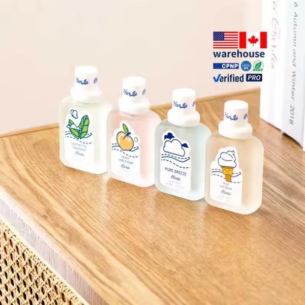 Bébé Ours Parfum Fille Étudiante Bébé Pêche Lait Léger Enfant Parfum Vaporisateur Brume Corporelle Petit Parfum Léger Vaporisateur Corporel