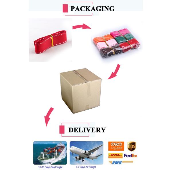 Double Face 1 Inch Grosgrain Ribbon 100% Polyester Perfect for Handmade Crafts