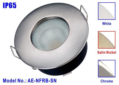 Aluminium GU10 MR16 Push Lock IP65 Bathroom Downlighted - Satin Nickel Color