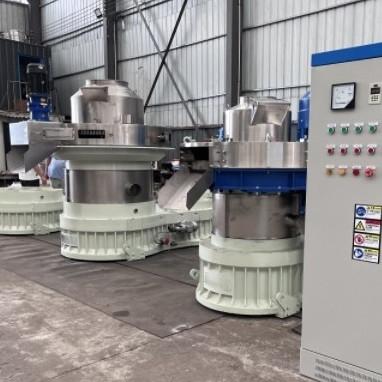 Máquina de pellets de madeira de alta eficiência para uso industrial
