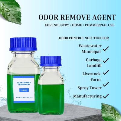 China Producer Exporter Multi-Function Wide Applications Odor Neutralizer Natural Air Cleanser Organic-based Deodorant Odor Control Solution