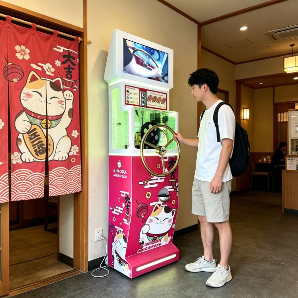 Custom Handmade Electric Penny Press Steel Coin-Operated Scenic Vending Machine Zoo Coin Machine Pressing Manual Press Souvenir Coin Machine in Spain