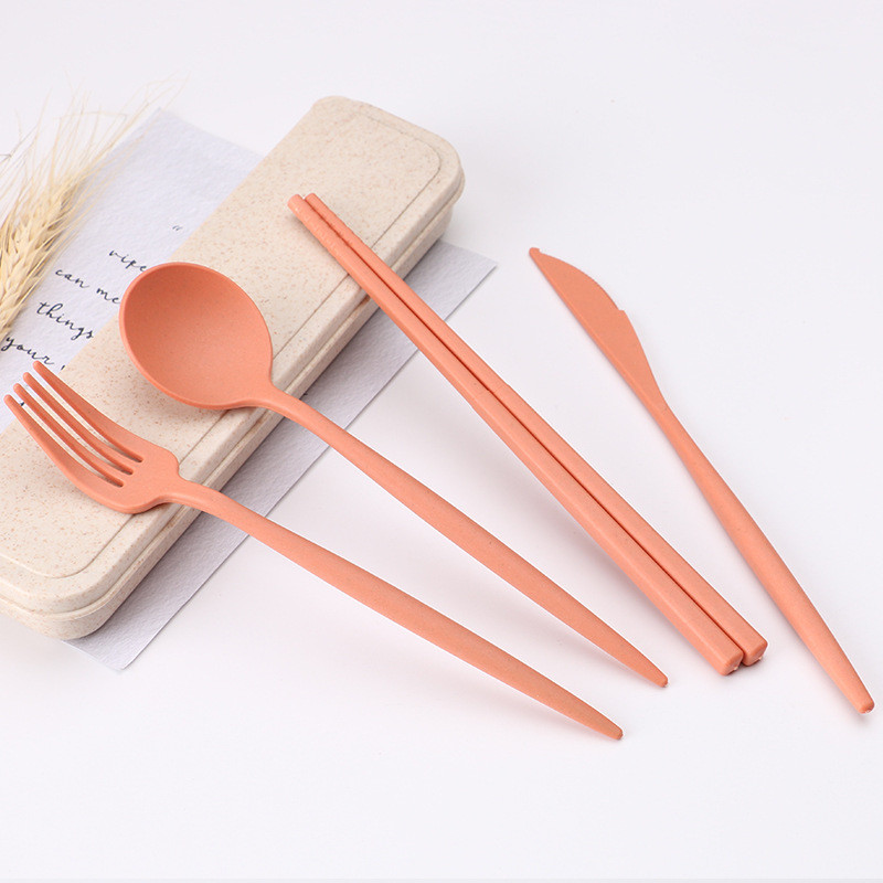 21*5.5cm Flatware кухни OCPO устанавливает палочки ножа ложки вилки установили со случаем
