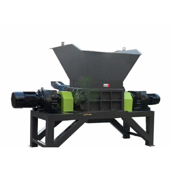 Mini Scrap Waste Tire Shredder Equipment For Recycled Industry Long Duration