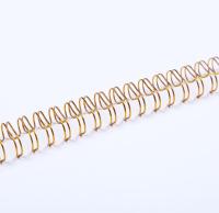 Laço do dobro do metal de 1,25 laços da polegada 23 que liga o uso espiral Dia31.8mm do livro