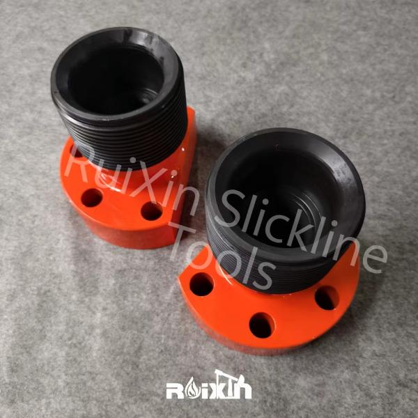 Half Moom Flange Wellhead Adapter 35MPA Wireline Pressure Control Equipment