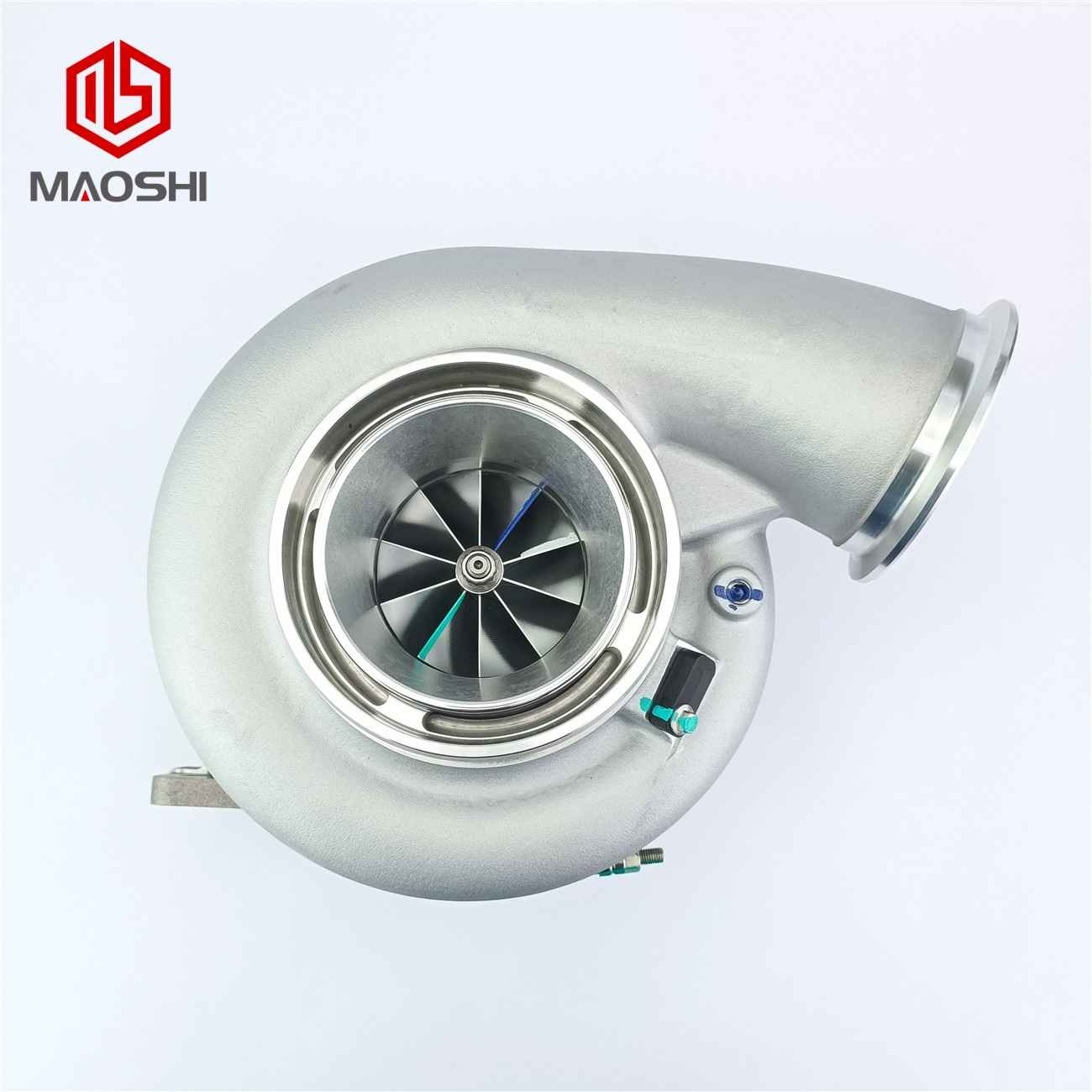 Ms-Tech G42-1200 Ceramic Dual Ball Bearing Compressor Turbocharger Kit AR 1.01 T4 Divided V-band 1200HP