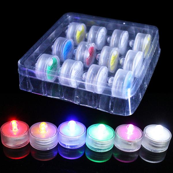 Floral LED Submersible Light For Aquariums, Vases, Table Centerpieces, Weddings, Birthdays, Pools