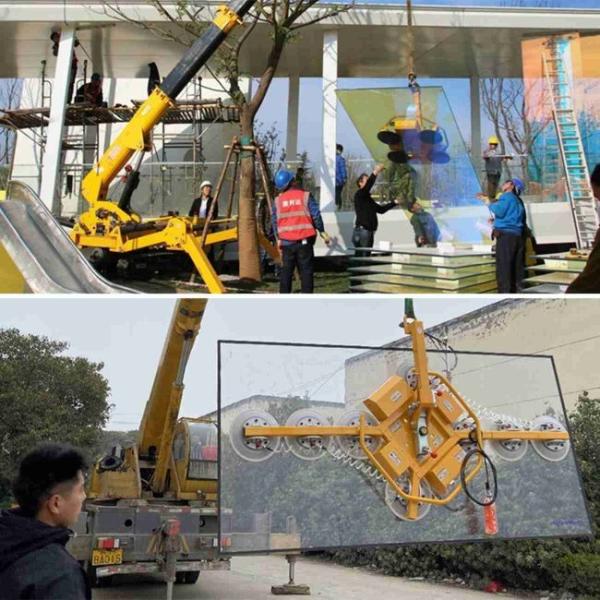 Вакуума поднимаясь оборудований чашки всасывания силы батареи Lifter стеклянного электрического стеклянный