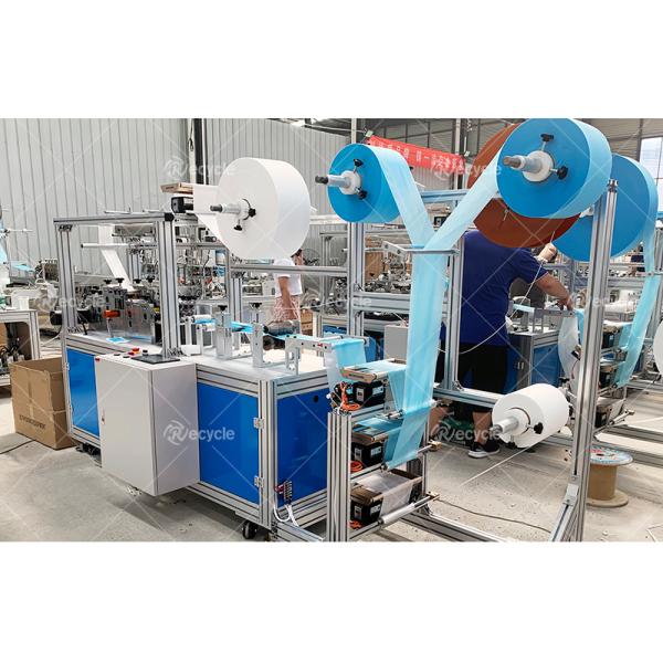 Full Automatic Nonwoven Fabric Ear Tape Face Mask Machine for Disposable Elastic Masks